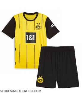 Borussia Dortmund Maglia Gara Casa Repliche 2024-25 Bambino Maniche Corte